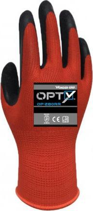 Doreza pune Wonder Grip OPTX OP-280RR, kapje e fortë, të qëndrueshme, kuqe e zi