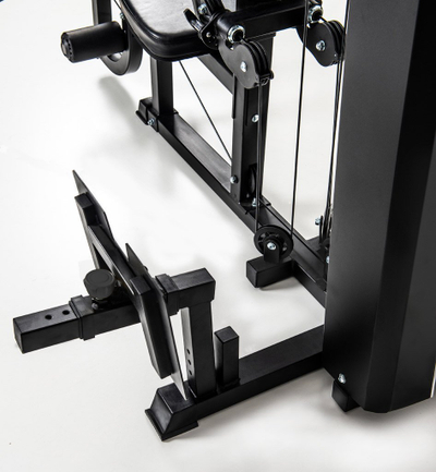 Stacion force Toorx MSX-90, bllok peshe 102 kg, skelet çeliku, gri