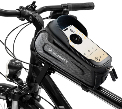 Торба за велосипед Wozinsky Frame Bag, 1.7L, за рамка, црна