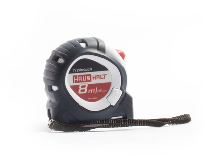 Метар лента GW MEASURING TAPE 8M25MM GW-8A52X, 8m, 25mm, жолта
