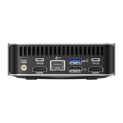 Mini PC GEEKOM A8, Ryzen 7 8745HS, 16GB RAM, 1TB SSD, i argjendtë