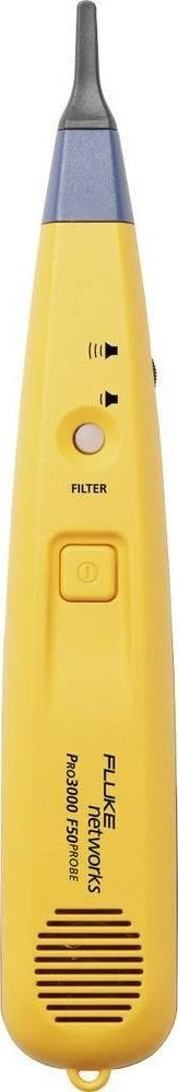 Set toner dhe sondë Fluke Networks PRO3000F50-KIT, SmartTone, me filtër zhurme, i verdhë