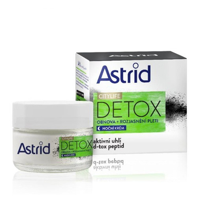 Krem rigjenerues për lëkurë Astrid Citylife Detox 50 ml, woman
