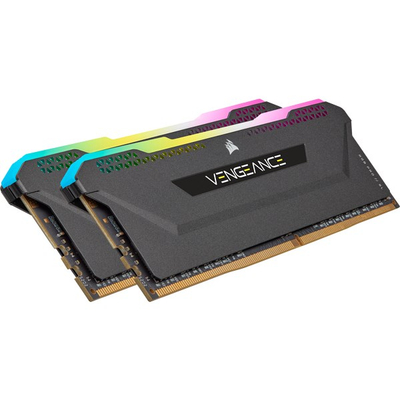 RAM меморија Корсаир Венџанс РГБ Про SL, 16GB DDR4, 2 x 8GB, црна