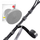 Shirit organizues kabllosh Baseus Velcro ACMGT F0G, 3m, 14mm, gri