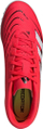 Këpucë futbolli Adidas Predator Club TF M ID3784, për tapet artificial, për burra, të kuqe