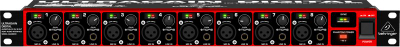 Para-amplifikator mikrofoni Behringer ADA8200, 8 kanale, 24-bit, i kuq