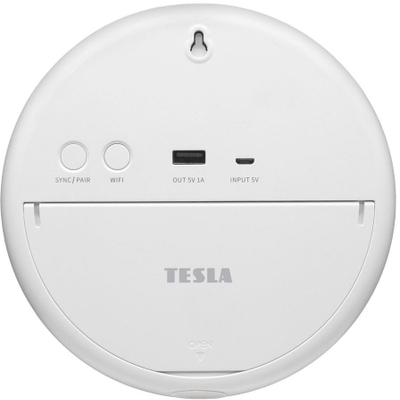 Stacion moti Tesla Device MS360, WiFi edhe Bluetooth, ekran me ngjyra, i bardhë