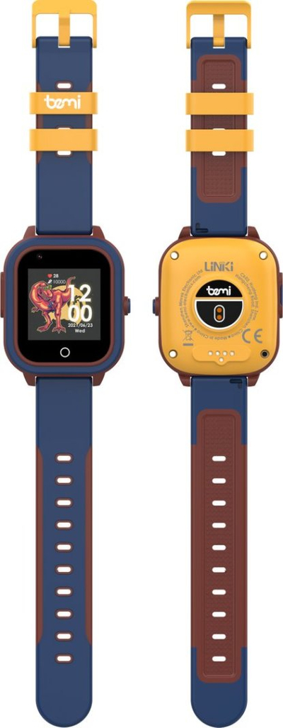 Orë inteligjente për fëmijë Bemi LINKI, 4G GPS, IP67, blu