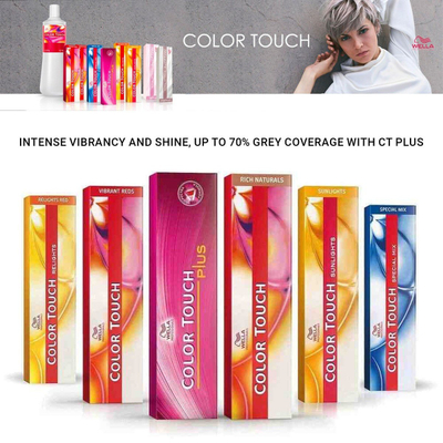 Bojë flokësh Wella Color Touch Special Mix 0/68, gjysmë permanente, vjollcë e kuqe
