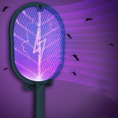 Raketë elektrike kundër insekteve Beline EHD-MS02, bateri 450 mAh, karikim USB, e bardhë