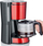 Aparat për kafe Severin KA 4817, 1400 ml, i kuq