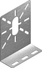 Fletë montimi BAKS Can Sheet BK 100400, çelik 1.0mm, e galvanizume