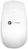Mouse wireless GCQ, optik, 5 butona, i bardhë