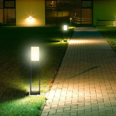 Lampë kopshti LED V-TAC, 10W, 4000K, IP65, e zezë