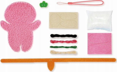 Set kreativ qepjeje MG Avenir Sew Your Own Keychain Rabbit, lodër varëse çelësash, për fëmijë 6+
