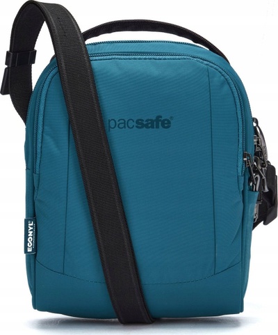 Çantë krahu Pacsafe LS100, kundër vjedhjes, për tablet 8", ngjyrë teal