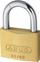 Dry Abus Brass 65/60 SL 6, trup bronzi, 2 çelësa, i artë