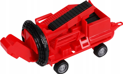 Lodër traktor Norimpex 8793 me makinë mbjellëse, për kalamaj 3+, jeshil me t kuqe