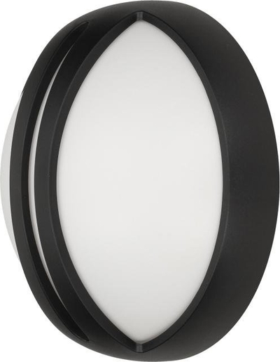 Dritë murale ORNO RUBIN LED, 8W, IP54, e zezë