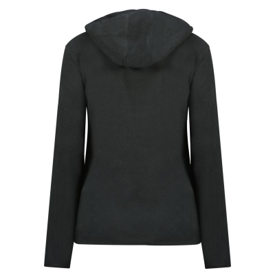 Bluzë sportive për femra Geographical Norway UNICIA LADY 224, fleece, me zinxhir, e zezë