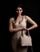 Çantë për femra Vuch Fossy Gala Beige, bezhë