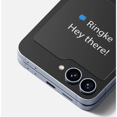 Mbrojtëse ekrani xhami Ringke për Galaxy Z Flip 6 Cover Display, 9H, 2 copa, transparente