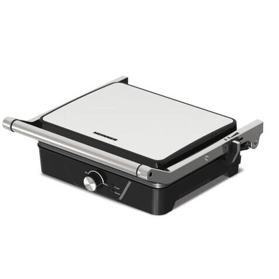 Grill elektrik Heinner HEG-K2000CP, 2000W, termostat i rregullueshëm, i zi e bardhë