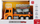 Kamion lodër Mega Creative Truck Lift, me drita dhe zëra, portokalli