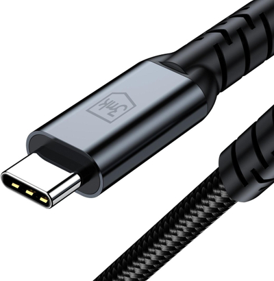 Kabllo 3mk Hyper Cable N-Series, USB-C - USB-C, Thunderbolt 4, 2m, i zi