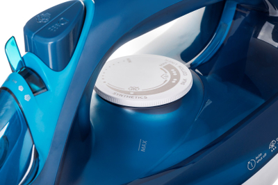 Hekur me avull Philips DST3040/70, 300ml, pllakë qeramike, blu