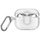 Mbrojtëse kufjesh Uniq Glase Pro për AirPods Pro 2, TPU, me karabinë, transparente