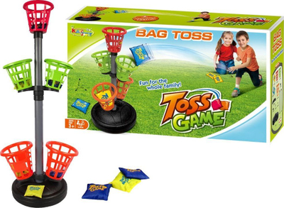 Loja me hedhje qese Jokomisiada Toss Game, plastik, shporta shumëngjyrëshe