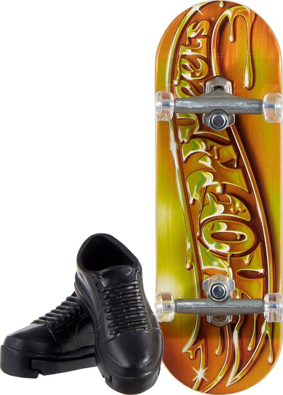 Dërrasë për gisht Hot Wheels Skate HYH25, me atlete të heqshme, shumëngjyrëshe