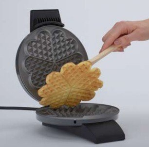 Aparat për vafla Cloer CLO1625, 930W, 16cm, metalik