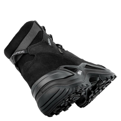 Këpucë malore për burra Lowa Renegade GTX Mid, Gore Tex, Vibram, të zeza