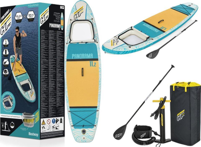 Set dërrase SUP Bestway Hydro Force Panorama 11.2, 340cm, me fryrje, shumëngjyrësh