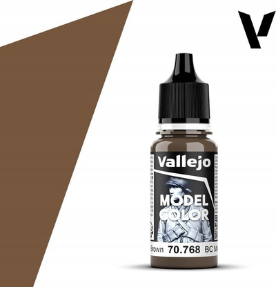 Bojë akrilike Vallejo Model Color VJP70768, 18ml, mat, kafe e errët