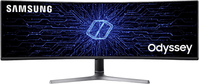 Samsung C49RG90SSP - 49" DQHD (5120x1440 at 120Hz), QLED Gaming Monitor - Curved (charcoal black)