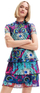 Fustan Desigual Vest Exeter, i kaltër