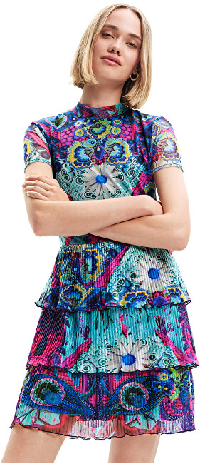 Fustan Desigual Vest Exeter, i kaltër