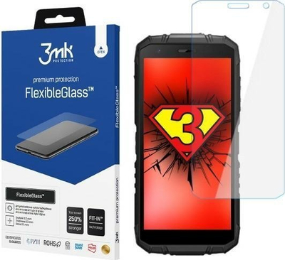 Mbrojtëse ekrani 3MK FlexibleGlass për Doogee S41 Pro, xham hibrid, rezistent ndaj gërvishtjeve, transparent