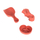 Set lodrash rëre Liewood Pink Water Friends, 5 pjesë, plastikë, rozë