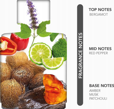 Парфем за мажи Nylaa Grande Passion, Eau de Parfum, 100ml, дрвенесто ароматична арома