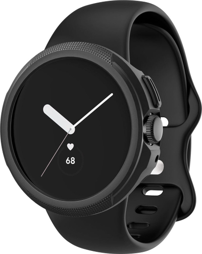 Mbulesë ore Spigen Liquid Air për Google Pixel Watch 2/1, mat, e zezë