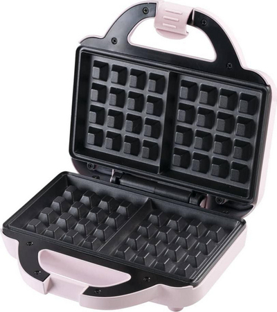 Toster për Waffle Bestron AWB700P, 750W, rozë