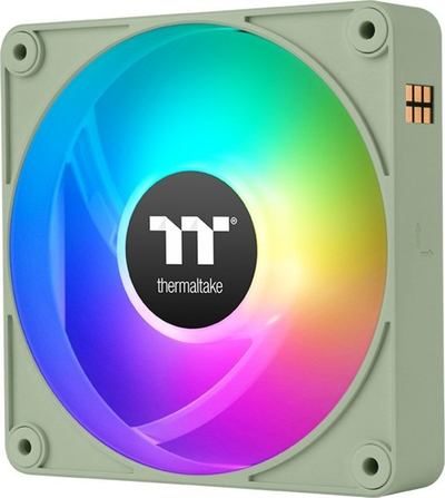 Ventilatorë PC Thermaltake CT120 EX ARGB Sync, 120mm, set me 3 copë, jeshile Matcha