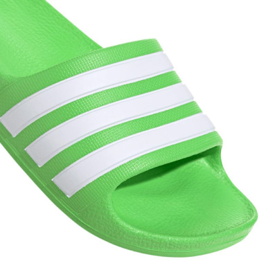 Папучи за базен Adidas ADILETTE AQUA K, за момчиња, зелени и бели