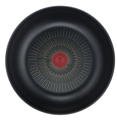 Tigan wok Tefal Ingenio Unlimited L7637732, 26 cm, veshje jo ngjitëse, i zi