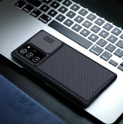 Kuti mbrojtëse Armor për iPhone 12 12 Pro, kapak slide kamere, TPU, e zezë